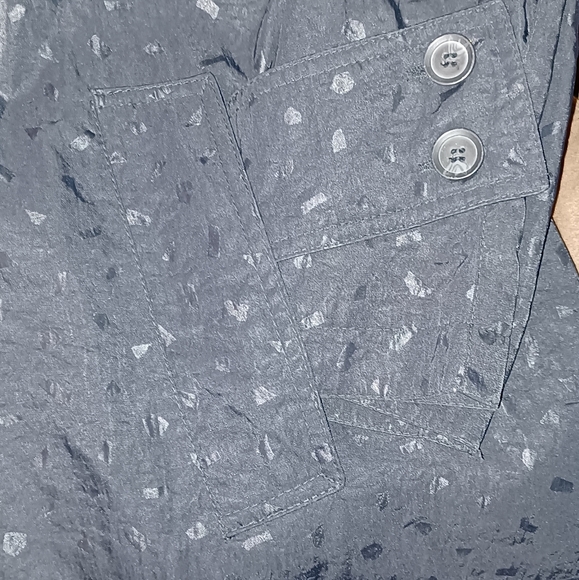 Bryant Park Vintage Nylon Maxi Trench Size 26W - Picture 8 of 8